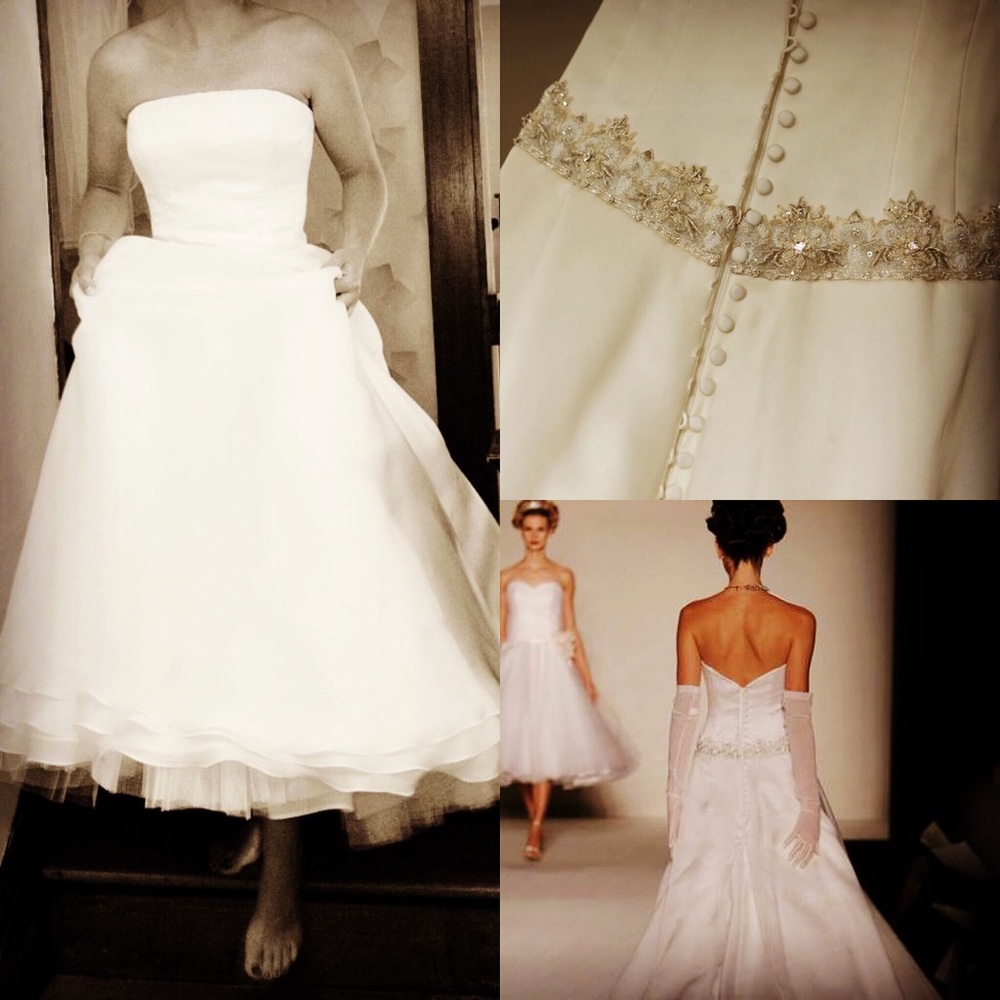 Anne Barge Wedding Dress- size 10 (street size 6)